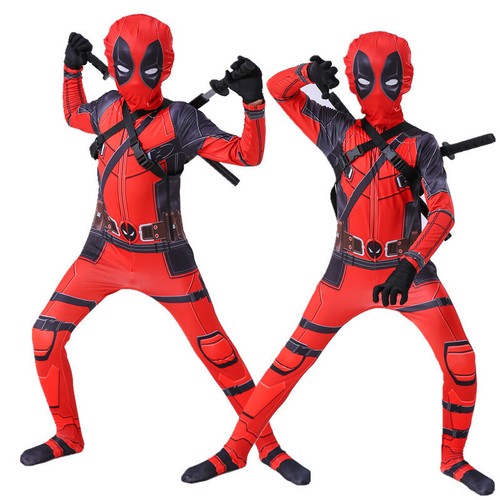Kids deadpool cosplay costume - cosplay,