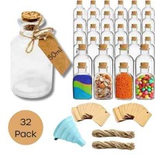 Mini glass bottle jars with - mini,