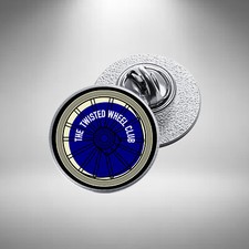 Twisted Wheel Pin / Lapel