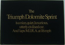 Triumph Dolomite Sprint