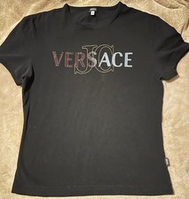 Versace T-Shirt Top with Logo