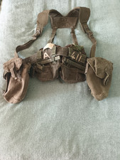 British Army Vintage 58 pattern webbing set NOT complete