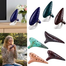 Ocarina ceramic holes alto - ceramic, 12