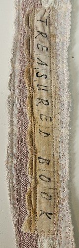Handmade lace trim fabric - handmade,