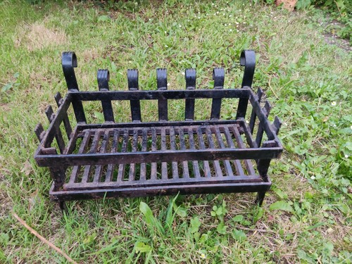 Vintage wrought iron fire