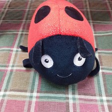 WHAT THE LADYBIRD HEARD 5" Cuddly Soft Plush Toy -LADYBUG