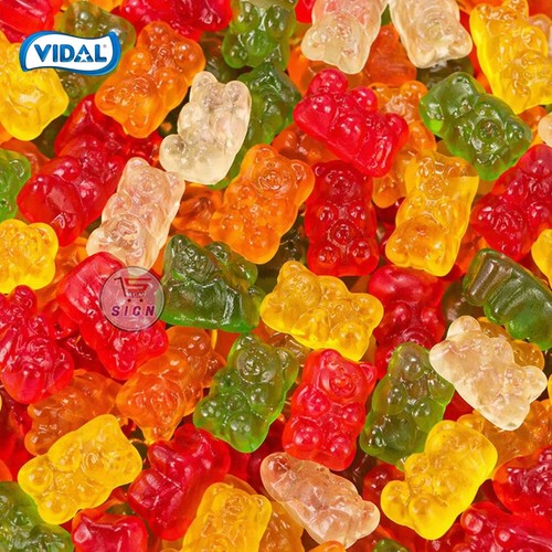 Vidal mini gummy teddy bears - gummy,
