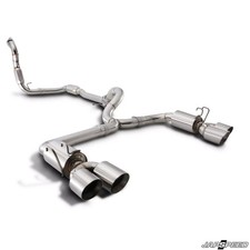 JAPSPEED 3" STAINLESS CAT BACK EXHAUST SYSTEM FOR HONDA CIVIC FK2 2.0 TYPE R 15+