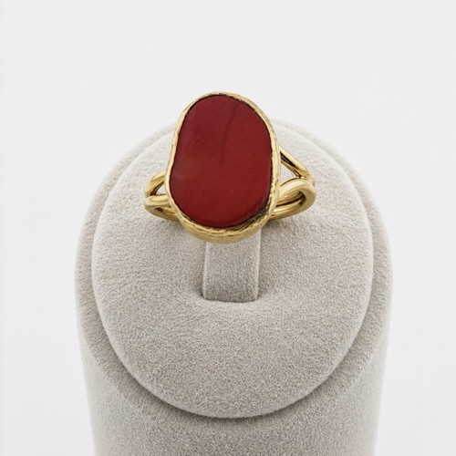 22k gold plated - gold, red