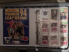 Merlin Premier League 94 full loose set and empty album with folder