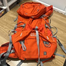 Jack Wolfskin Alpine Trail 36 Backpack Rucksack Men’s Women Unisex  Red orange