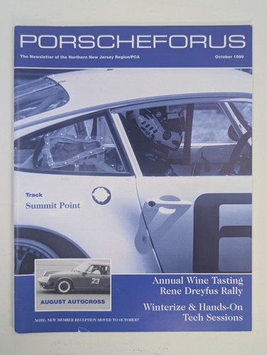 Vintage porsche club magazine - vintage,