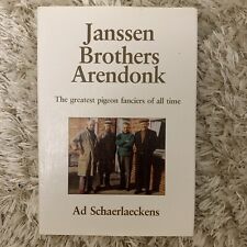 JANSSEN BROTHERS ARENDONK Greatest Pigeon Fanciers ENGLISH '01 EDITION Rare! NF!