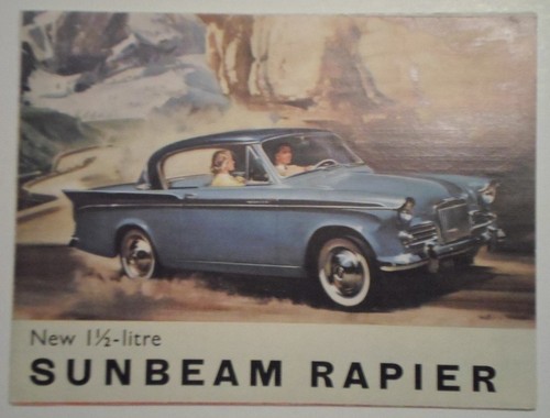Sunbeam rapier sports sedan - rapier, &