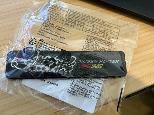 Mugen power style keyring - mugen,