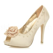 Womens wedding platform high