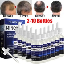 2-10Pack Minoxidil 5% Extra Strength Men Hair Regrowth Treatment 10 Month Supply