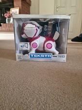 Teksta Pink Robot Puppy Dog