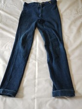 TREADSTONE Denim Jodhpurs Horse Riding Pants Size 28 / EU 40