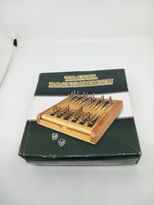 Travel Backgammon Set Wooden
