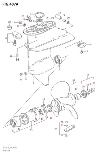 Suzuki genuine flush hose - genuine,