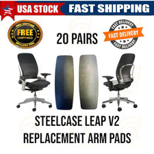🔥20 Pairs💥Steelcase Leap V2💥Replacement Arm Pads💥20 Pairs🔥