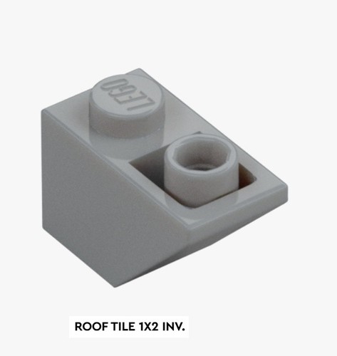Lego roof tile - lego, 45°