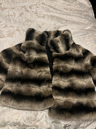 Real fur coat size - fur, 10