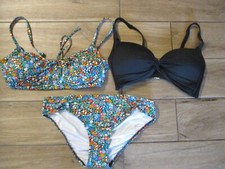 LADIES M&S 3 PIECE BIKINI SET