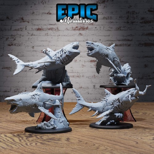 Zombie shark dungeons and - d&d,