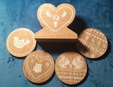 White Shabby Chic Wooden Heart