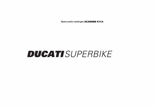 Ducati parts manual book - parts,