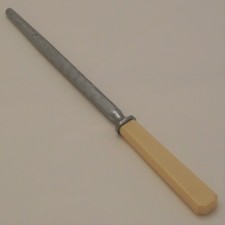 Vintage Ivorine Handle Silver