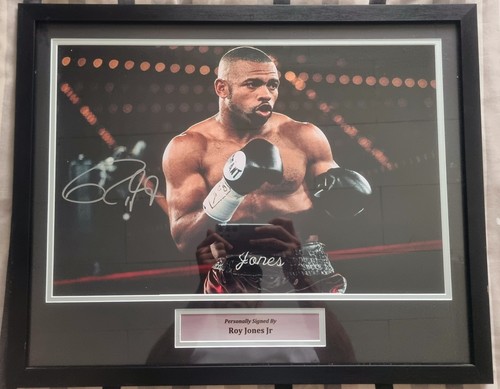 Roy jones hand signed photo - roy,
