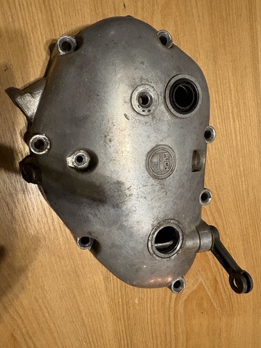 Old puch moped left side - old,