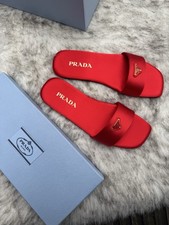 PRADA Triangle Logo Satin