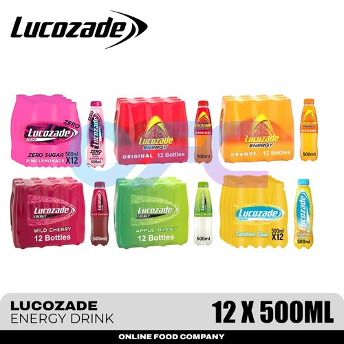 Lucozade energy drink pack - energy,