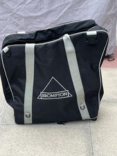 Brompton Bike Transit Bag padded with wheels and strap. Never Used.