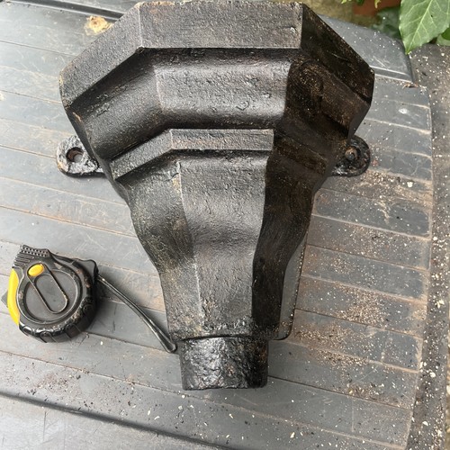 Cast iron hopper - cast,