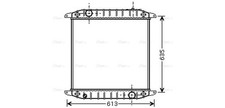 AVA Coolant Radiator IV2078