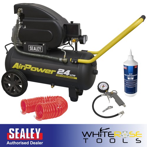 Sealey air compressor 24l - compressor,