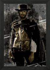 Clint Eastwood Framed Wall Art