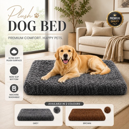 Large dog bed - washable,