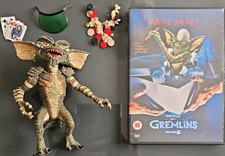 Gremlins Poker Player action figure and Gremlins DVD