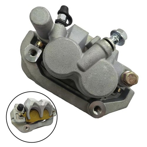 Front brake caliper with pads - with,