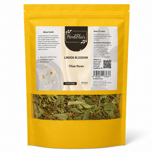Herbflair linden blossom tea - linden,