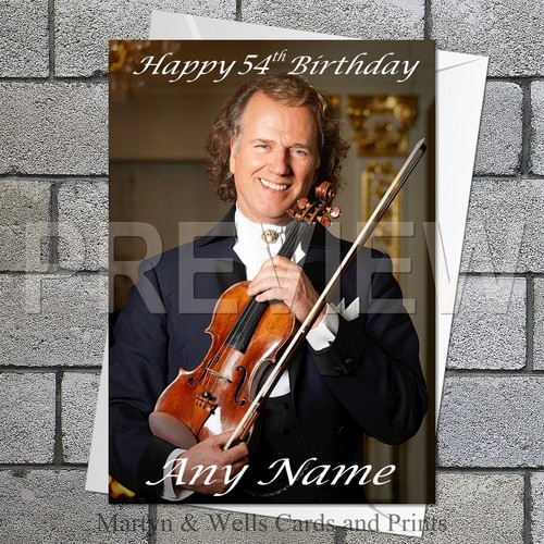 Andre rieu birthday card - birthday, 5x7