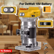 DeWalt 18V Brushless Wood Router Trimmer – Milling, Engraving & Slotting Machine