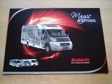 Dethleffs Magic Edition Motorhome Brochure 2011 Reisemobil Wohnmobil