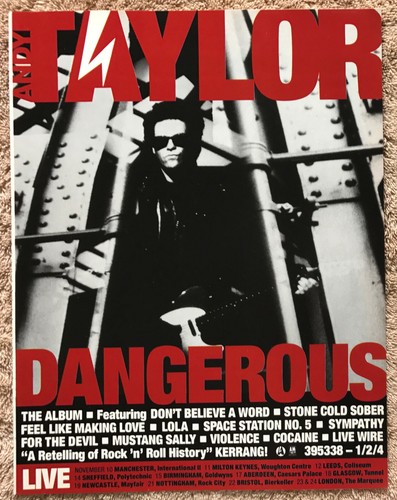 Andy taylor dangerous - dangerous, 1990
